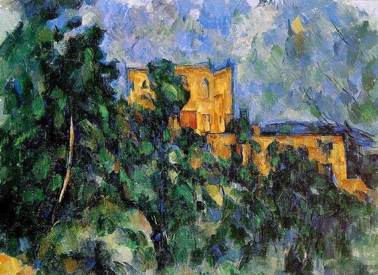 Larger view of Paul Cezanne: Château Noir - 1904-1906