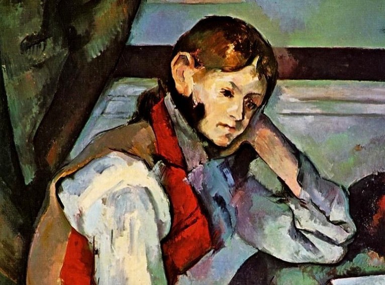 Larger view of Paul Cezanne: Boy in a Red Vest - 1889
