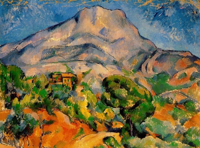 Larger view of Paul Cezanne: Mont Sainte-Victoire - 1900