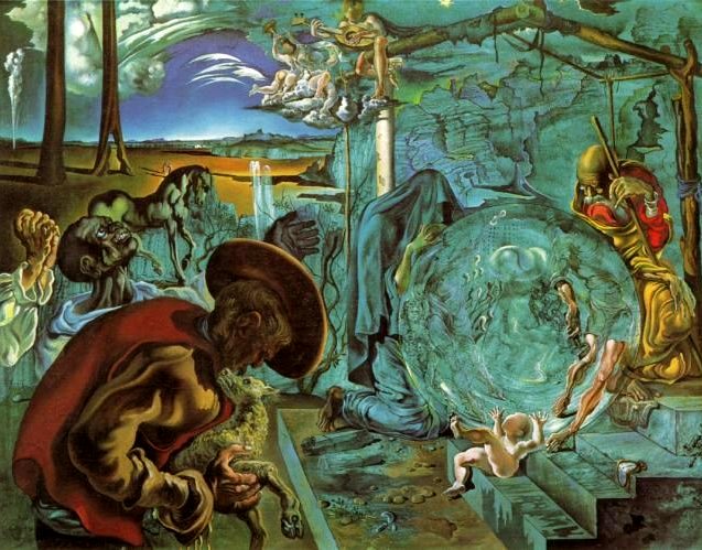 Larger view of Salvador Dali: Birth of a New World - 1942
