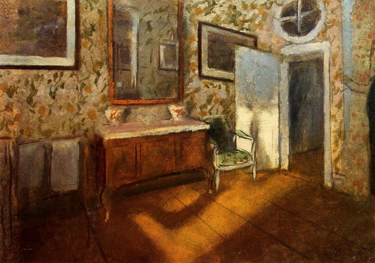 Larger view of Edgar Degas: Interior at Menil-Hubert - 1892