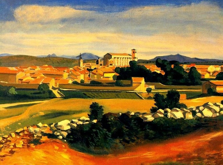 Larger view of Andre Derain: Landscape - 1930