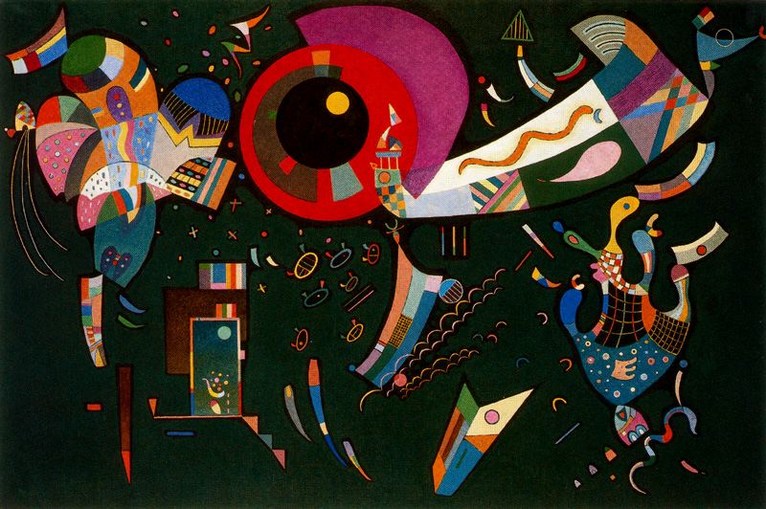 Larger view of Wassily Kandinsky: Around the Circle - 1940