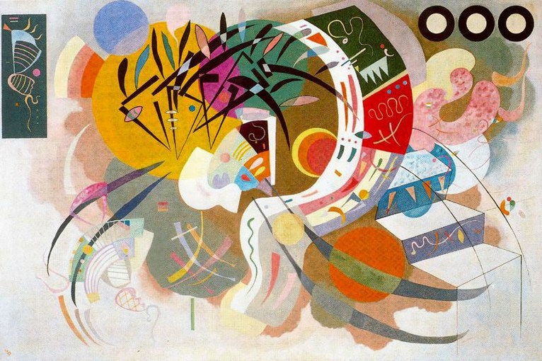 Larger view of Wassily Kandinsky: Dominant Curve - 1936