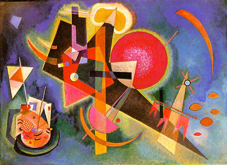 Larger view of Wassily Kandinsky: In the Blue - 1925
