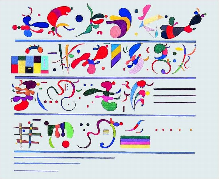 Larger view of Wassily Kandinsky: Succession - 1935