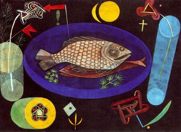 Larger view of Paul Klee: Around the Fish - 1926