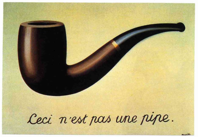 Larger view of Rene Magritte: This is not a Pipe - 1929