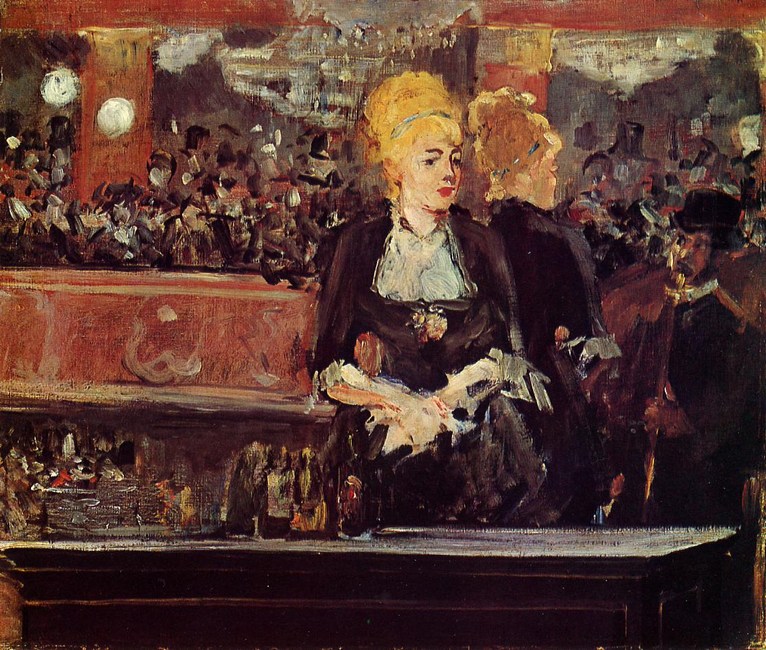 Larger view of Edouard Manet: A Bar at the Folies-Bergere - 1881-1867
