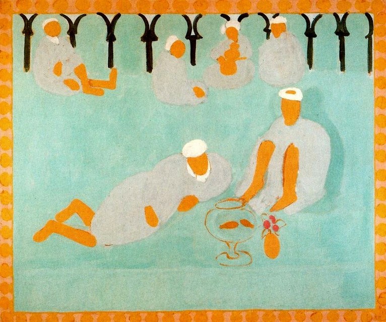 Larger view of Henri Matisse: Café Arabe - 1913
