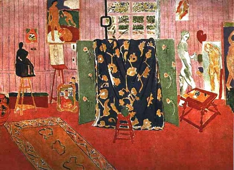 Larger view of Henri Matisse: Pink Studio - 1911