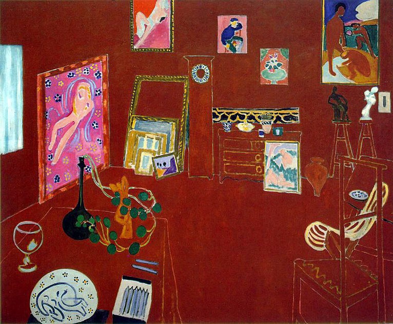 Larger view of Henri Matisse: The Red Studio - 1911