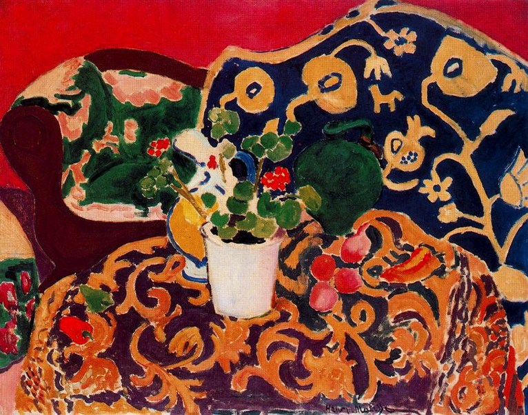 Larger view of Henri Matisse: Spanish Still Life, Seville - 1911