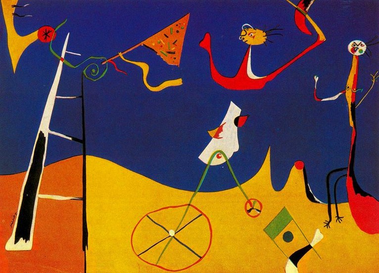 Larger view of Joan Miro: The Circus - 1934