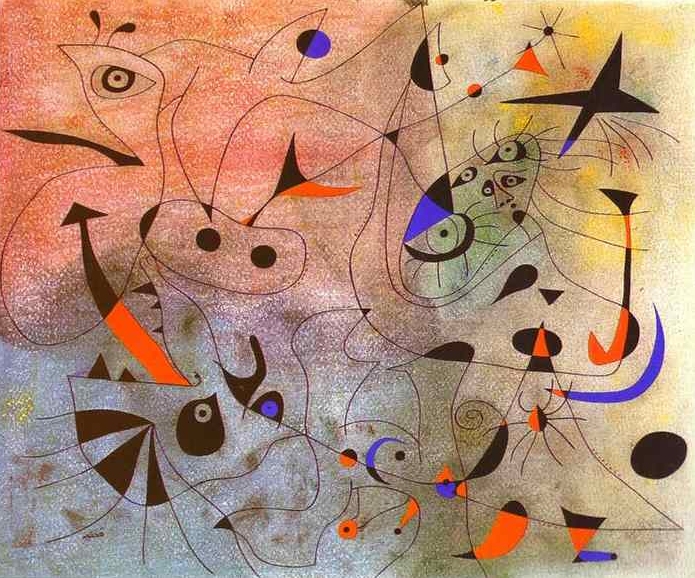 Larger view of Joan Miro: Constellation: The Morning Star - 1940