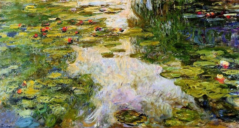 Larger view of Claude Monet: Water-Lilies - 1917-1919