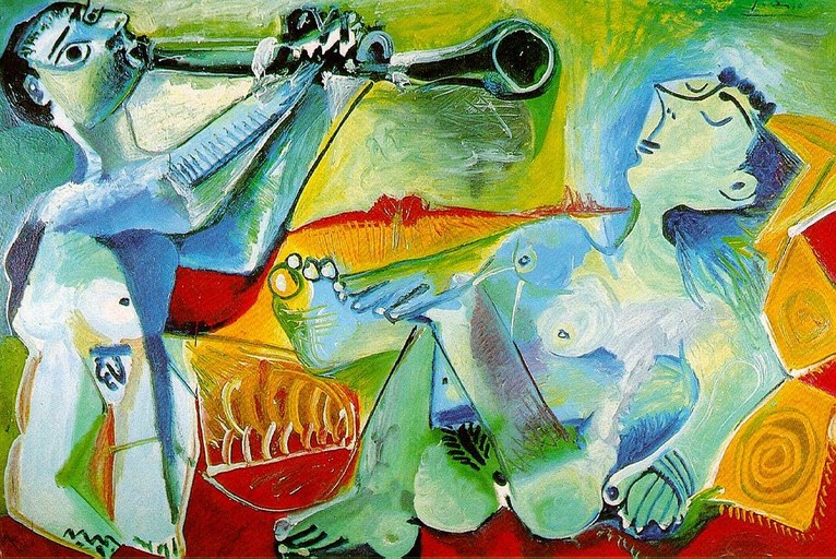 Larger view of Pablo Picasso: L'aubade - 1965