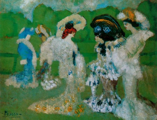 Larger view of Pablo Picasso: The Races - 1901