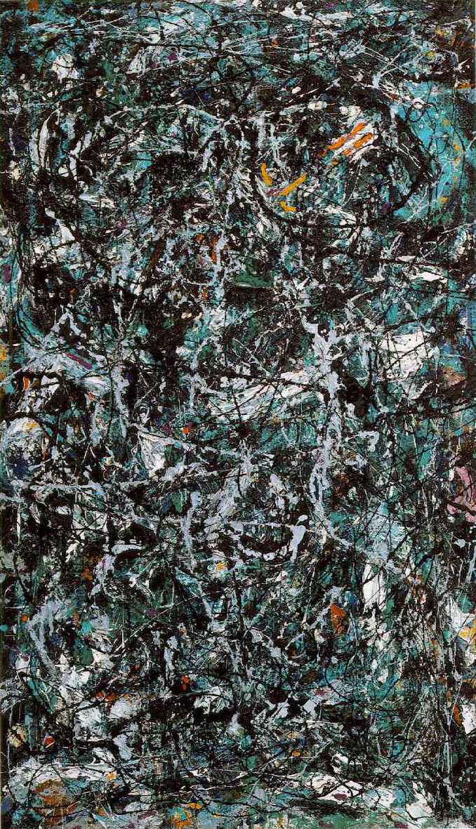 Larger view of Jackson Pollock: Full Fathom Five (fragment) - 1947