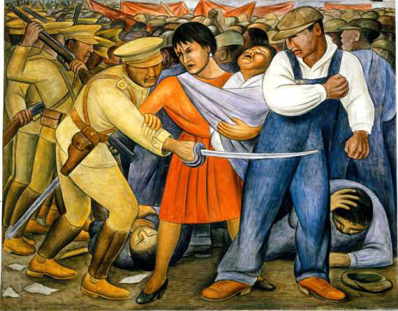 Larger view of Diego Rivera: The Uprising - 1931