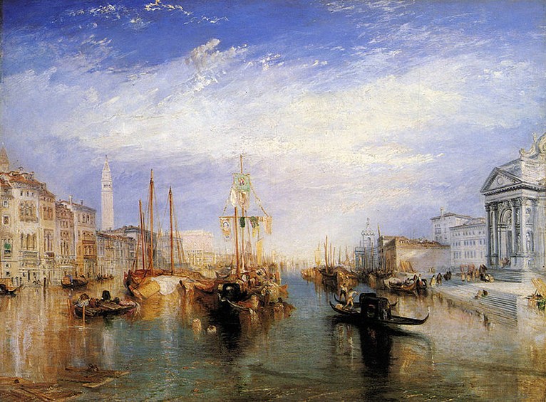 Larger view of J.M.W. Turner: The Grand Canal - Venice - 1835